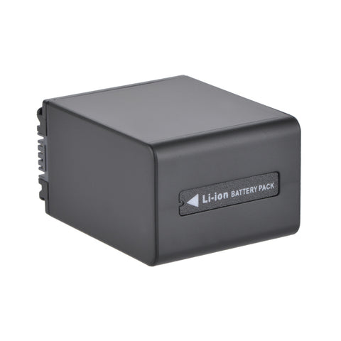 KingMa accu voor Sony NP-FV100, zwart, accu van achteren met Li-ion Battery Pack-opdruk