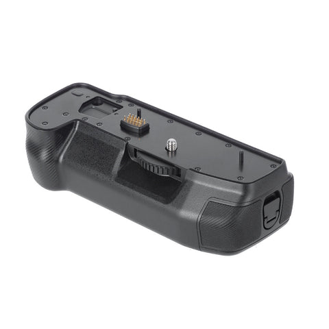 KingMa batterijgrip voor Blackmagic Pocket Cinema Camera 6K Pro, zwart, bovenkant met contactpunten, statiefschroef en wiel