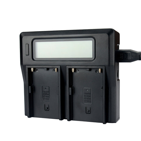KingMa-DC-LCD Duo-lader voor Sony BP-U30/U60 (Nieuw)
