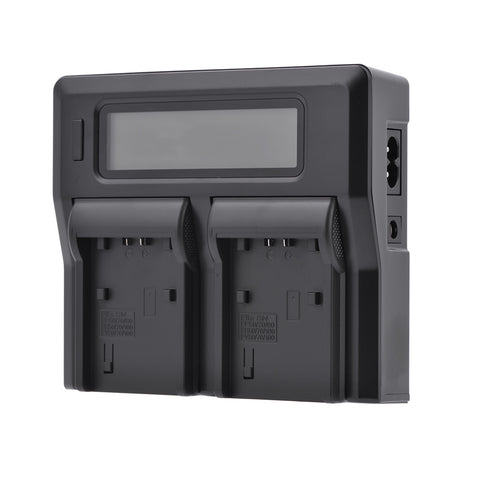 KingMa-DC-LCD Duo-lader voor Sony NP-FV100/FP90 (Nieuw)