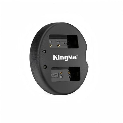 KingMa-Dubbele USB-lader voor Canon LP-E17 (Nieuw)