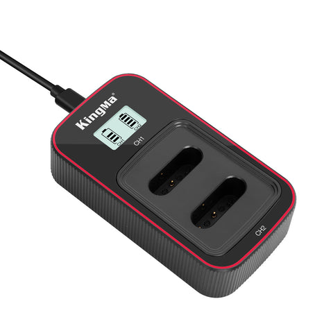 KingMa-LCD Dual USB-lader voor Sony NP-BX1 (Nieuw)