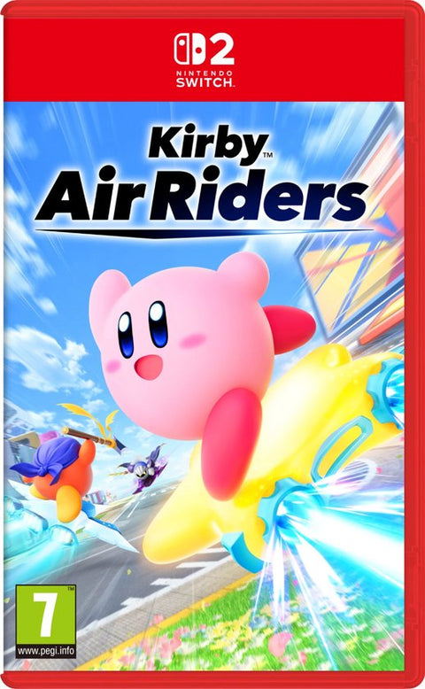 Nintendo Switch 2 Kirby Air Riders, doos voorkant, tweedehands