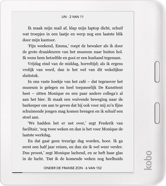 Kobo-Libra 2 - E-Reader - 7 inch - 32GB - Wit (Nieuw)