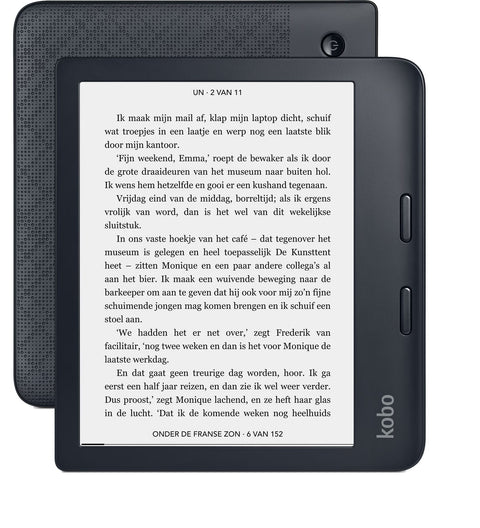 Kobo-Libra 2 - E-Reader - 7 inch - 32GB - Zwart (In doos) Tweedehands