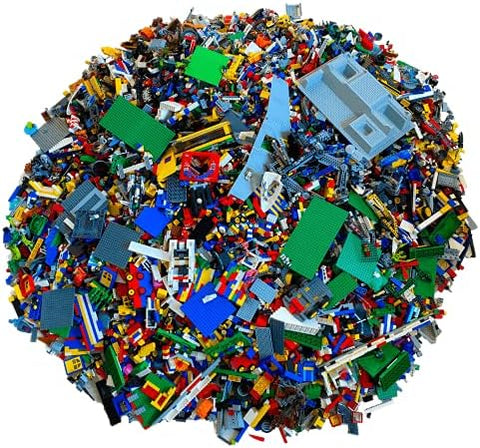 LEGO-1 KG Onderdelen Gemengd (Zonder Minifiguren) Tweedehands