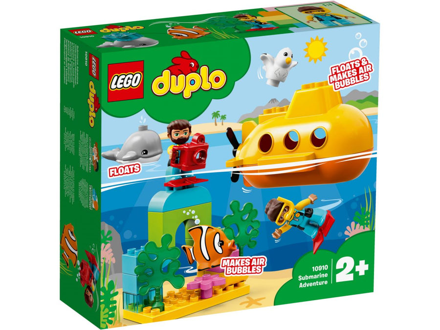 LEGO-DUPLO Avontuur met Onderzeeër - 10910 (Nieuw)