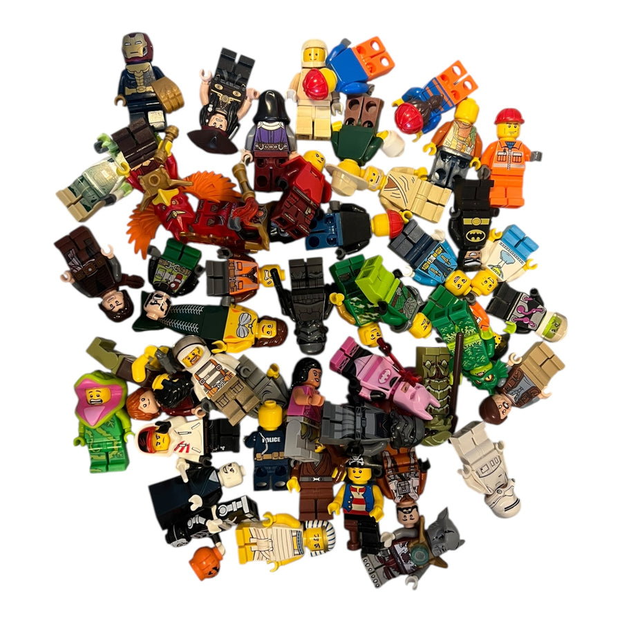 LEGO-50x Random Minifiguren Lot (3) Tweedehands