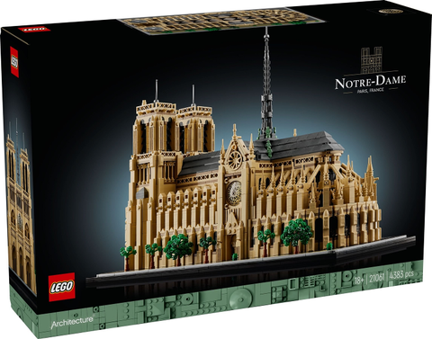LEGO Architecture Notre-Dame de Paris 21061, doos voorkant