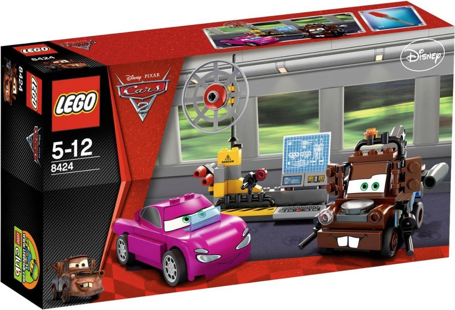 LEGO Cars 2 Takels Spionnenafdeling - 8424 (Nieuw in beschadigde verpakking)