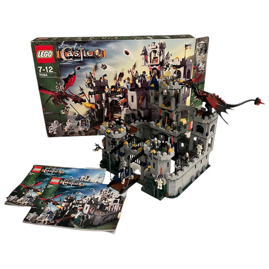LEGO-Castle King's Castle Siege - 7094 (Compleet in doos) Tweedehands