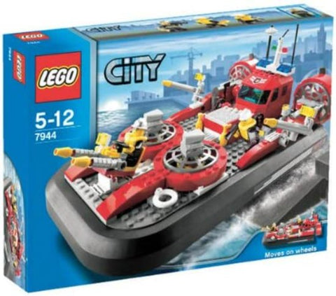 LEGO-City Fire Hovercraft - 7944 (Nieuw)