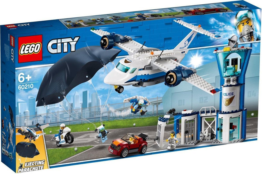 LEGO City Luchtpolitie Luchtmachtbasis - 60210 (Nieuw)