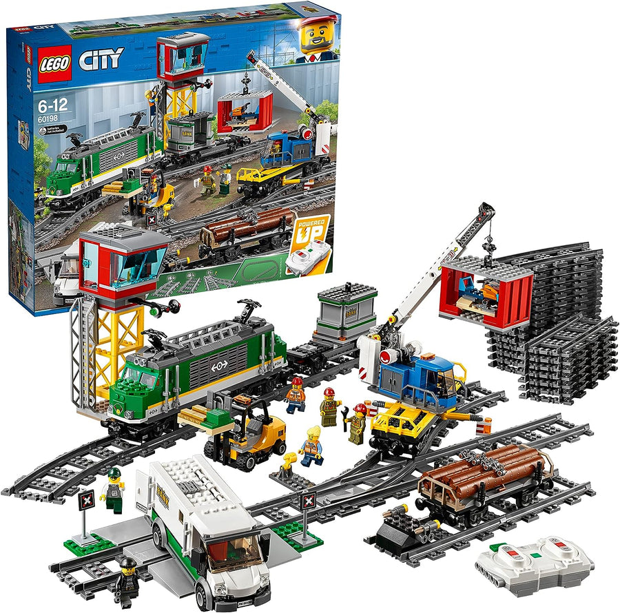 LEGO City Treinen Vrachttrein - 60198 (Nieuw in geopende verpakking)