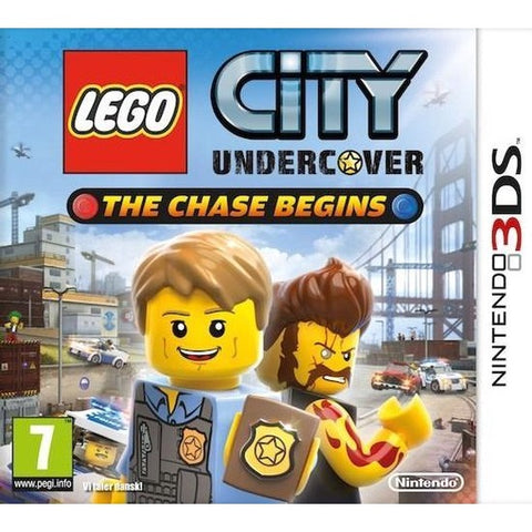 Nintendo 3DS LEGO City Undercover The Chase Begins, doos voorkant, standaarduitgave, tweedehands