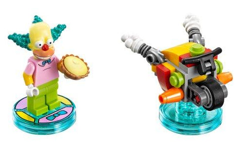 LEGO Dimensions-71227 Fun Pack (Krusty the Clown + Clown Bike) Tweedehands
