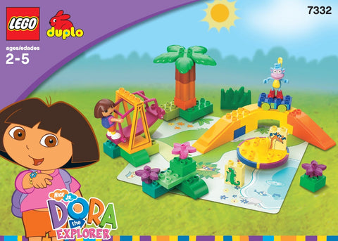 LEGO-DUPLO Dora and Boots at Play Park - 7332 (Nieuw)