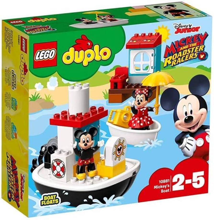 LEGO-DUPLO Mickey's Boat - 10881 (Nieuw)