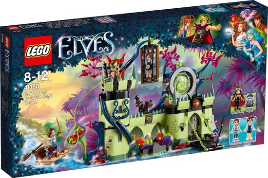 LEGO-Elves Breakout from the Goblin King’s Fortress - 41188 (Nieuw)