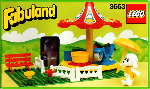 LEGO-Fabuland Carrousel - 3663 (Nieuw, doos beschadigd)-tweedehands