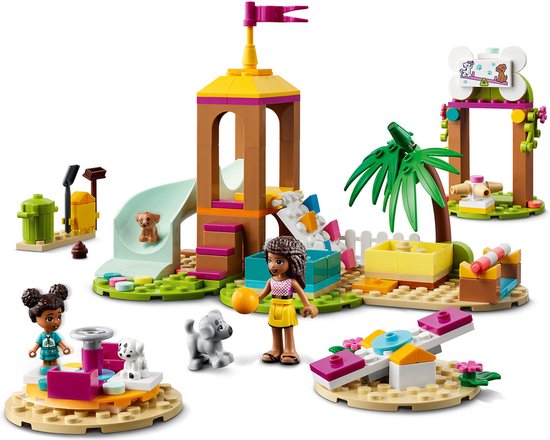 LEGO-Friends Dierenspeeltuin - 41698 (Compleet) Tweedehands