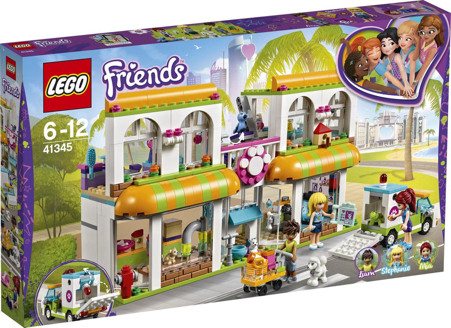 LEGO-Friends Heartlake City Huisdierencentrum - 41345 (Nieuw)