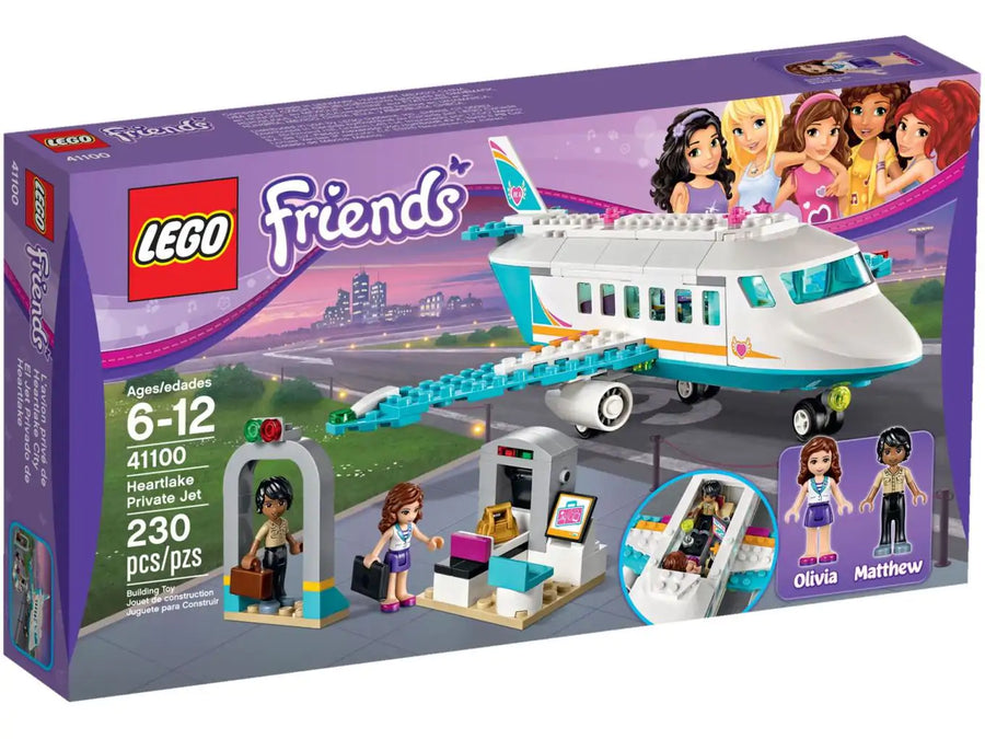 LEGO-Friends Heartlake Privéjet - 41100 (Nieuw)