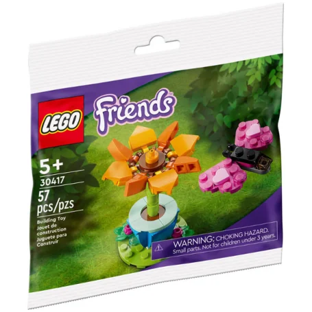 LEGO-Friends Tuinbloem en Vlinder - 30417 (Nieuw)