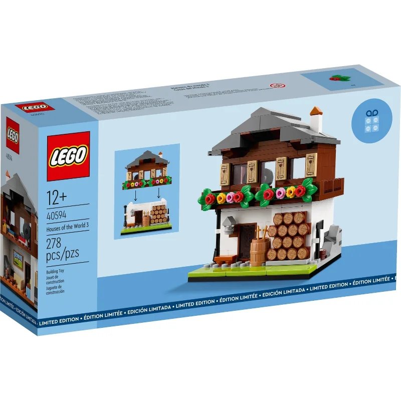 LEGO-Houses of the World 3 - 40594 (Nieuw)