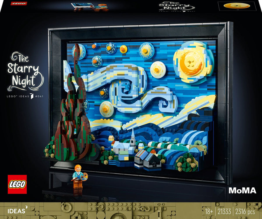 LEGO-Ideas Vincent van Gogh - De Sterrennacht - 21333 (Nieuw)