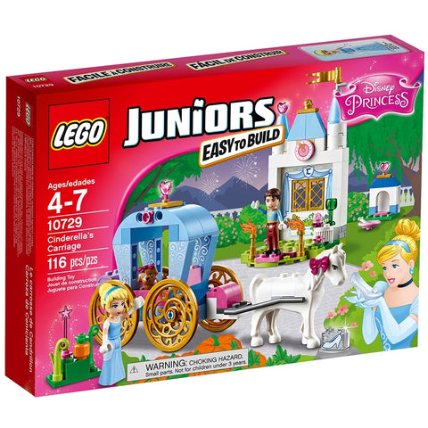 LEGO-Juniors Disney Princess Assepoesters Koets - 10729 (Nieuw)