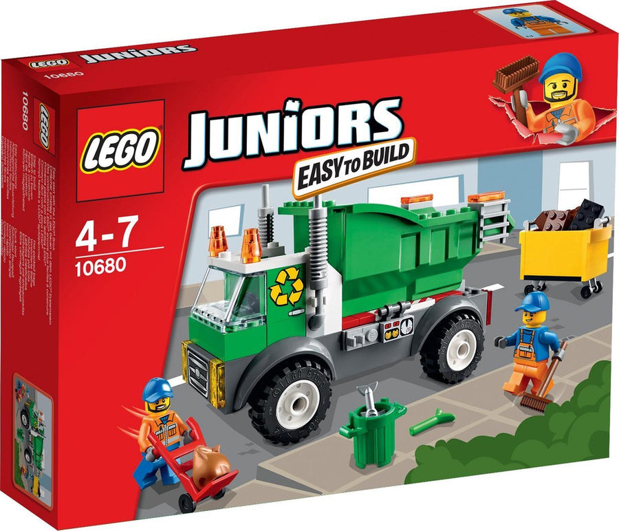 LEGO-Juniors Vuilniswagen - 10680 (Nieuw)