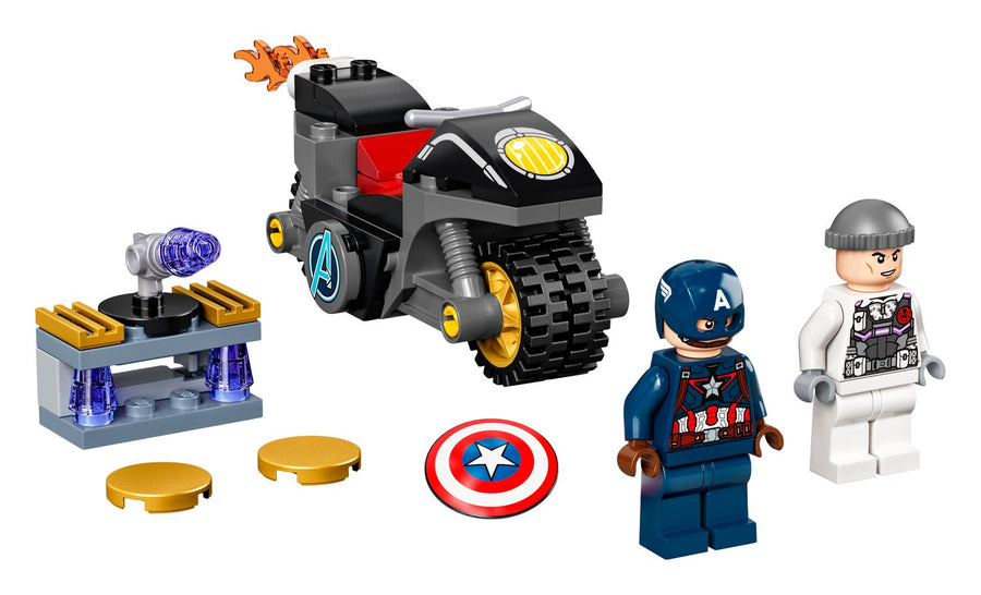 LEGO-Marvel Captain America - Hydra confrontatie - 76189 (Compleet) Tweedehands