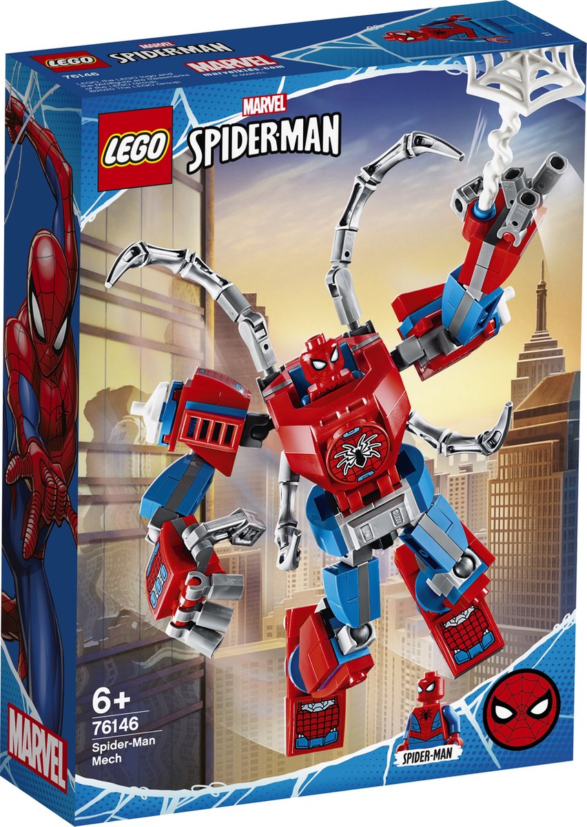 LEGO-Marvel Spider-Man Mech – 76146 (Nieuw)