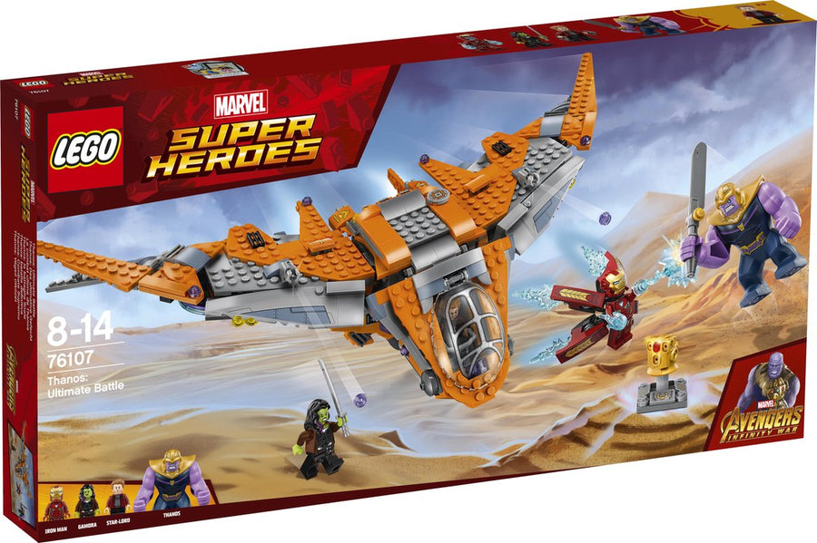 LEGO-Marvel Super Heroes Avengers Thanos: het ultieme duel - 76107 (Nieuw)