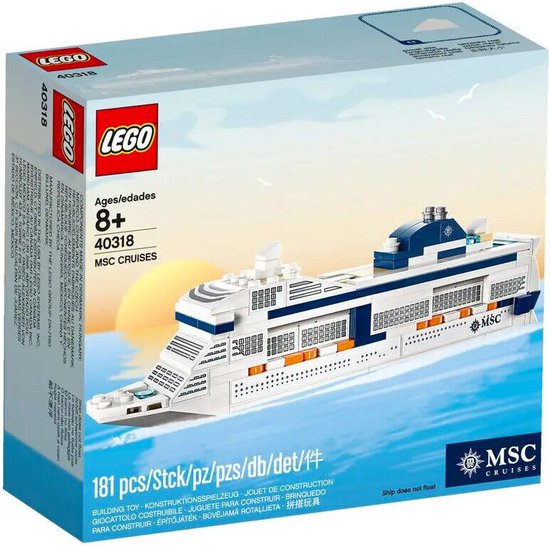 LEGO-MSC Cruises Meravilgia - 40318 (Nieuw)
