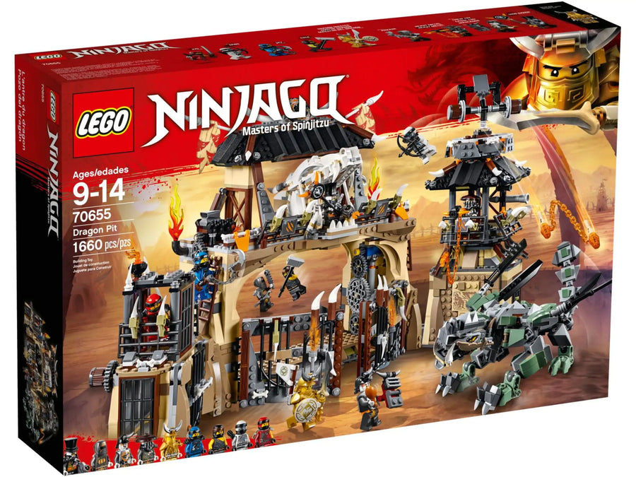 LEGO-Ninjago Drakenpit - 70655 (Nieuw in beschadigde doos)-tweedehands