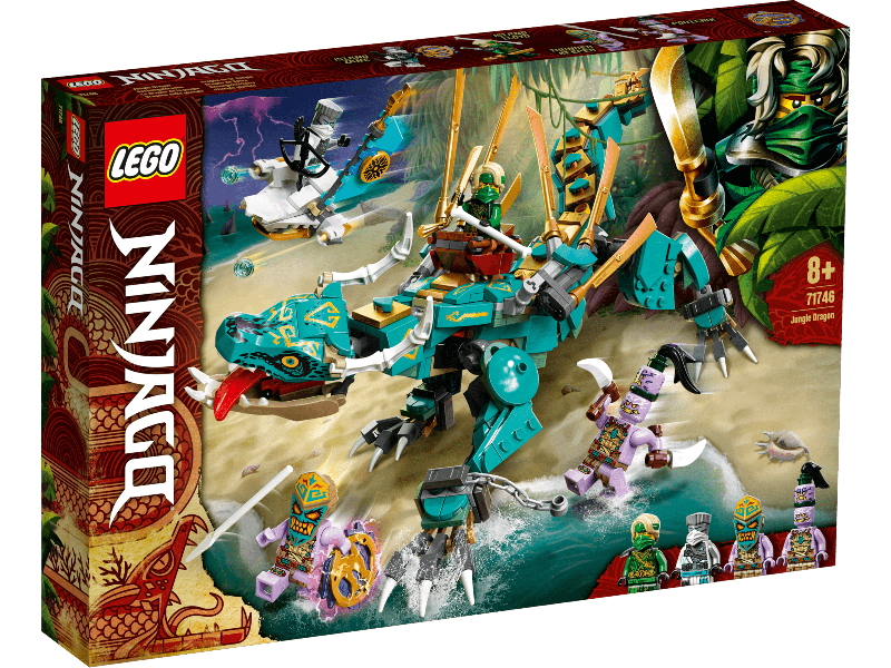 LEGO-Ninjago Jungle Draak – 71746 (Nieuw in beschadigde doos)-tweedehands