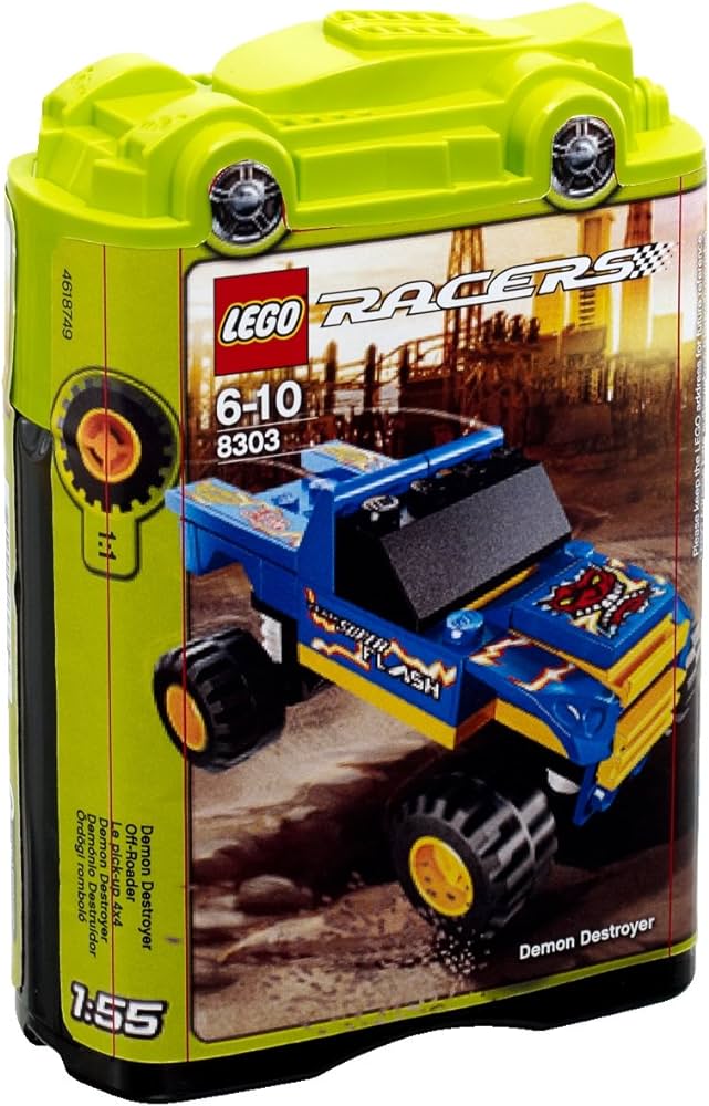 LEGO-Racers Demon Destroyer - 8303 (Nieuw)