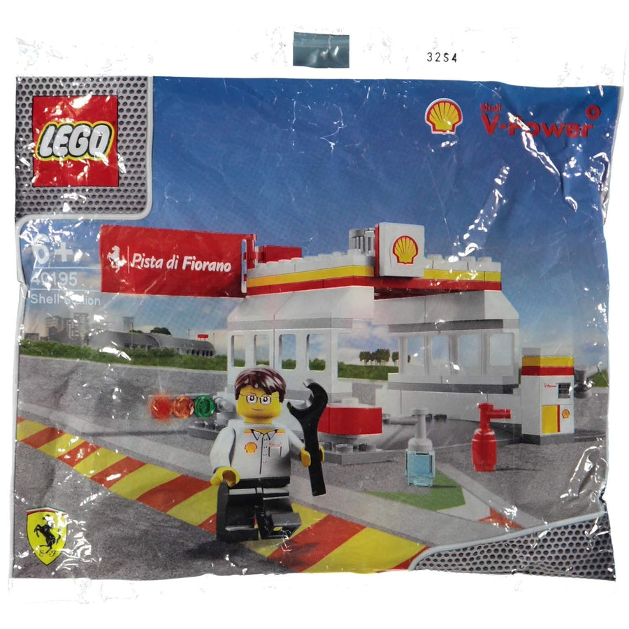 LEGO-Shell V‑Power Shell Station Polybag (Polybag) – 40195 (Nieuw)