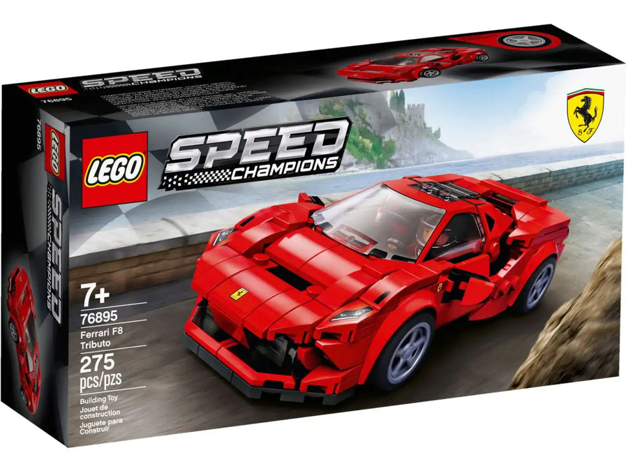 LEGO-Speed Champions Ferrari F8 Tributo - 76895 (Nieuw)
