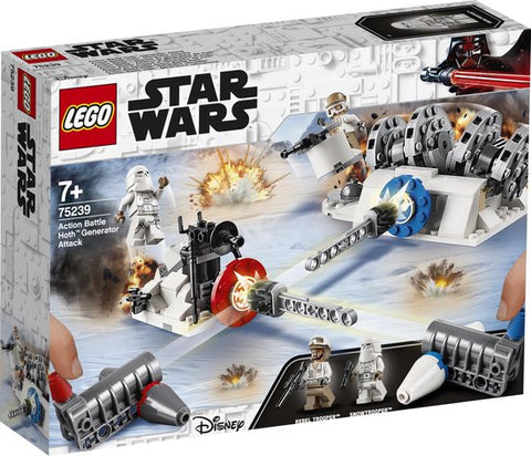 LEGO-Star Wars Action Battle Aanval op de Hoth Generator - 75239 (Nieuw)