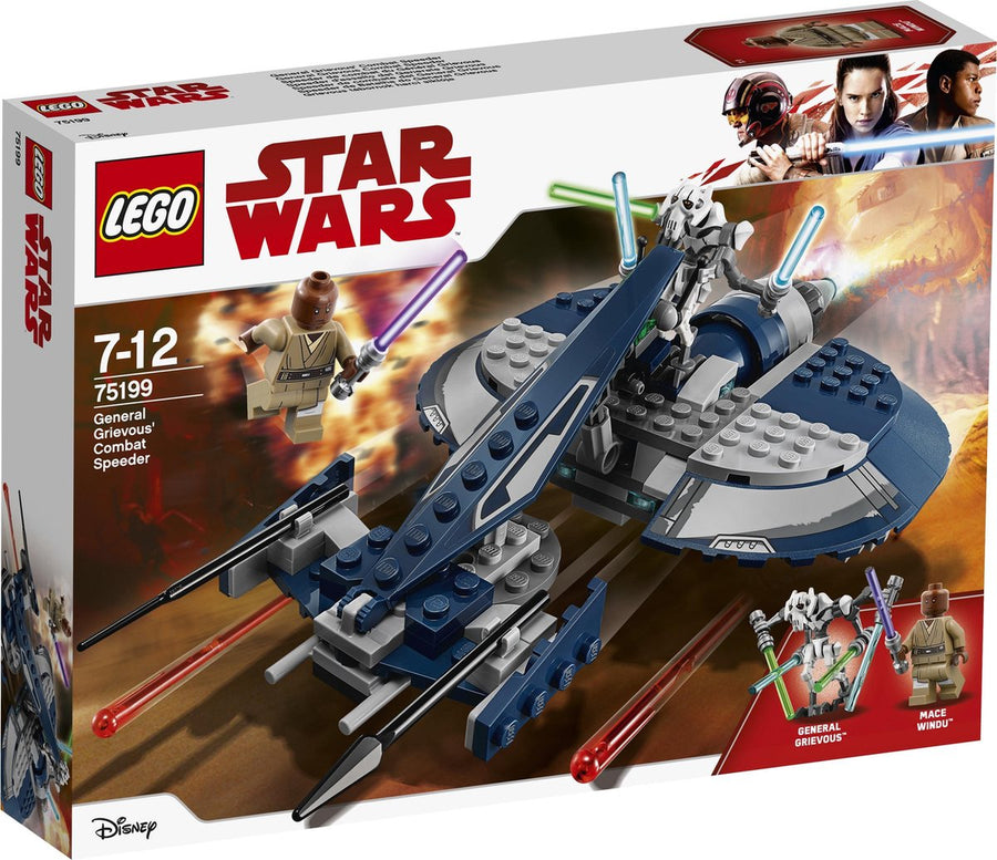 LEGO-Star Wars Gevechtsspeeder van General Grievous - 75199 (Nieuw)