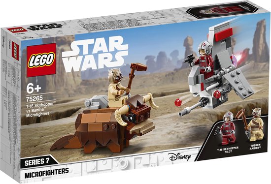 LEGO-Star Wars T-16 Skyhopper vs. Bantha Microfighters - 75265 (Nieuw)