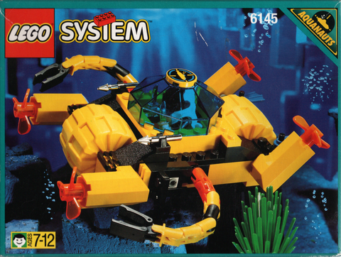 LEGO-System Aquanaut Crystal Crawler - 6145 (Nieuw)