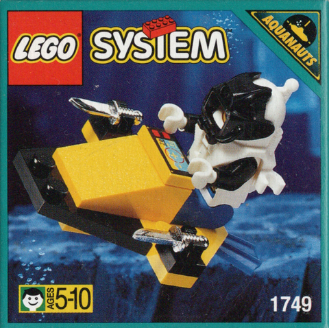 LEGO-System Aquanaut Paravane - 1749 (Nieuw)
