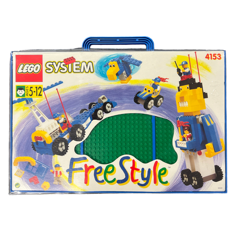 LEGO-System Freestyle Playcase Large - 4153 - Vintage Set uit 1995 (Nieuw)