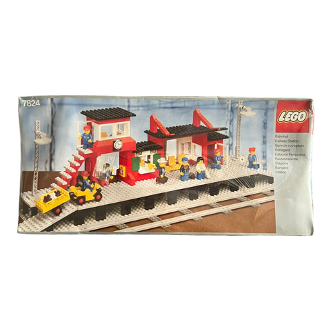 LEGO-Train Station (Railway Station) - 7824 (Nieuw)