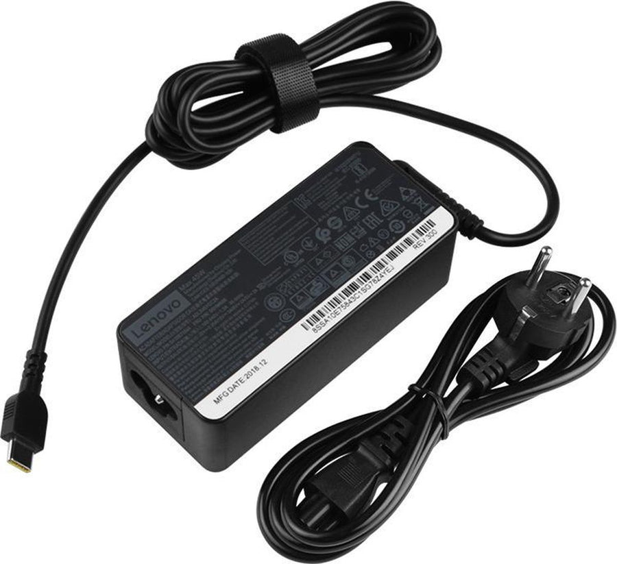 Lenovo-Laptop USB-C Adapter (ADLX45YDC3D) (Incl. Stroomkabel) Tweedehands