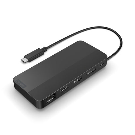 Lenovo-USB-C Dual Display Travel Dock with 100W (Nieuw)